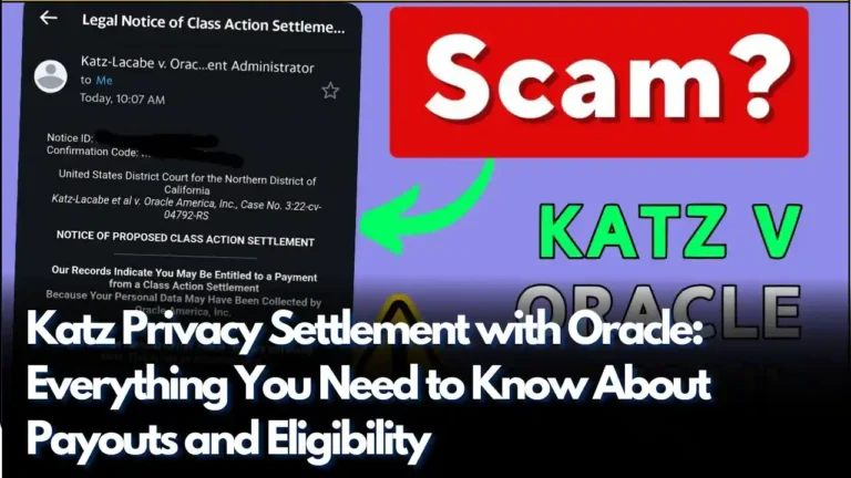 Katz Privacy Settlement with Oracle