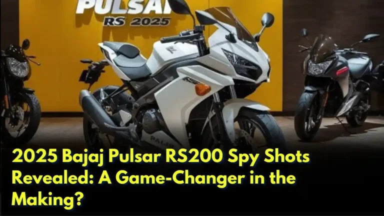 2025 Bajaj Pulsar RS200 Spy Shots Revealed A Game-Changer in the Making