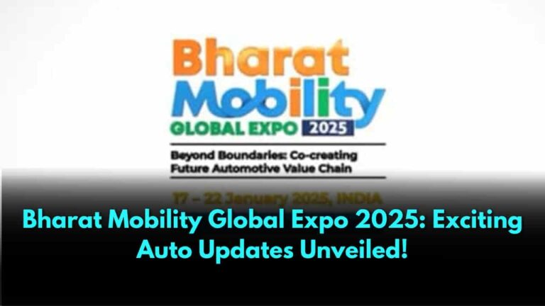 Bharat Mobility Global Expo 2025: Exciting Auto Updates Unveiled!