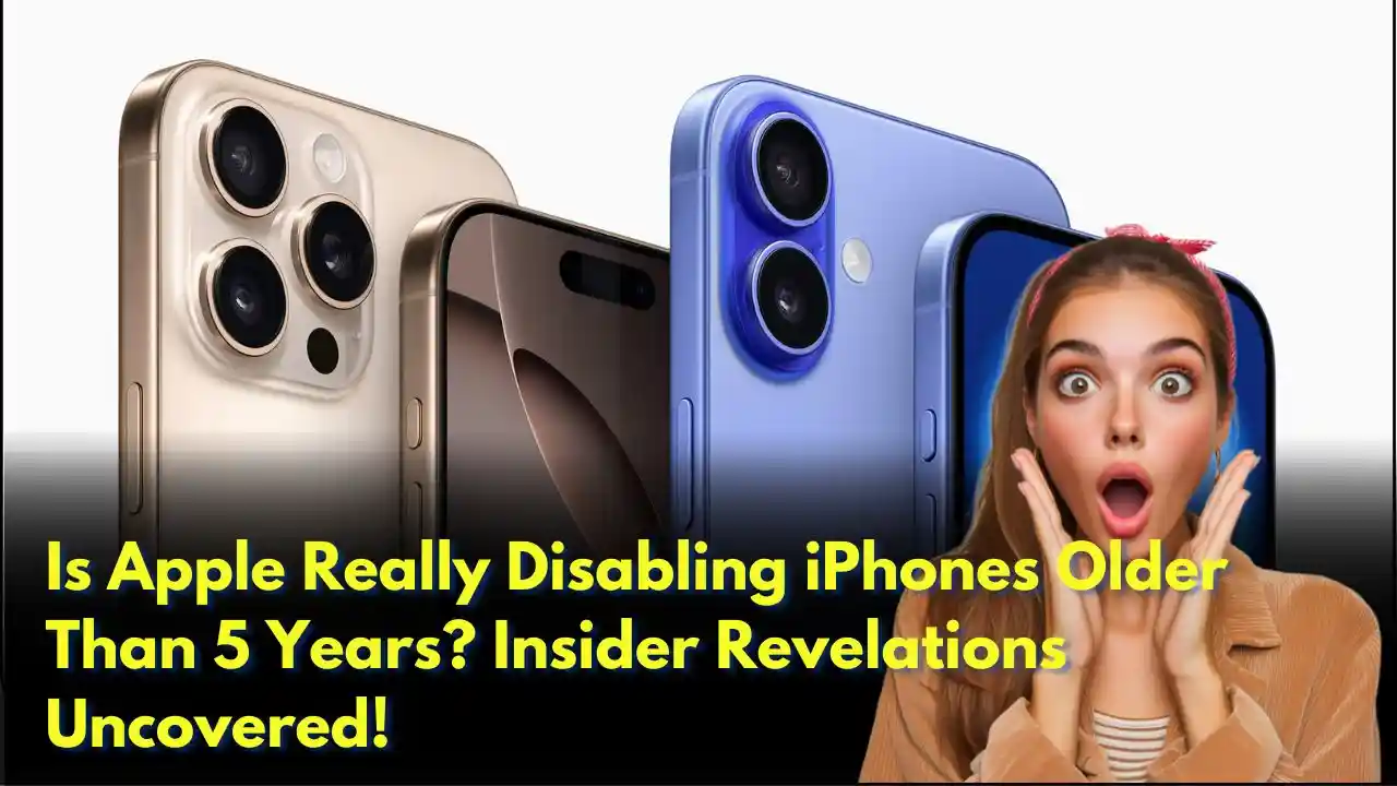 Is Apple Really Disabling iPhones Older Than 5 Years Insider Revelations Uncovered!